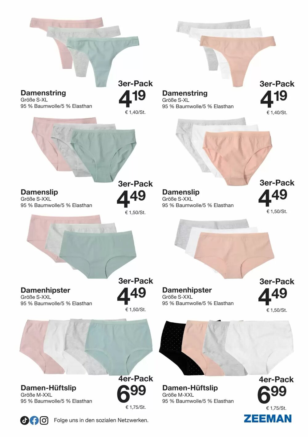 Zeeman Prospekt (ab 28.02.2026) zum Blättern - Seite 25