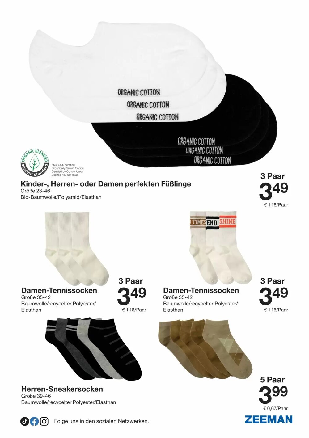 Zeeman Prospekt (ab 28.02.2026) zum Blättern - Seite 33