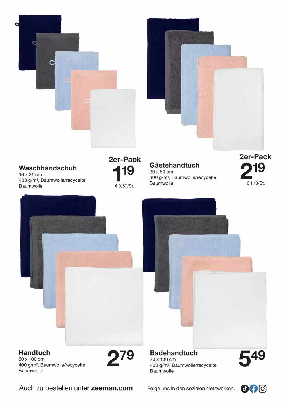 Zeeman Prospekt (ab 28.02.2026) zum Blättern - Seite 34