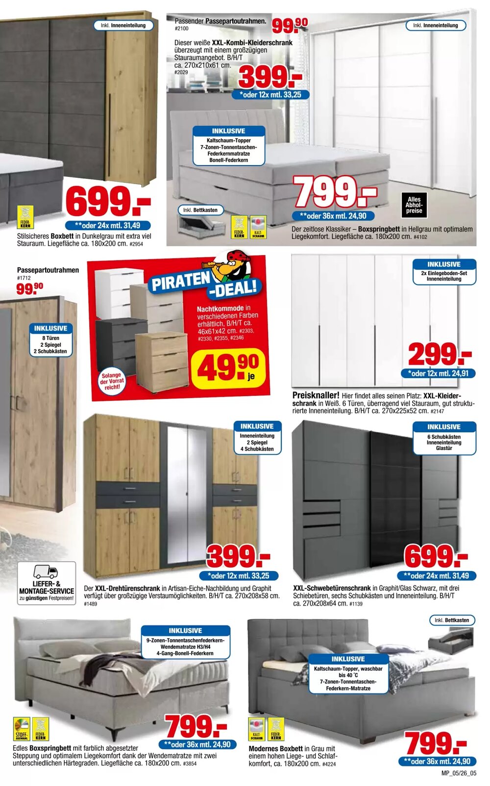 Möbelpiraten Prospekt (ab 28.02.2026) zum Blättern - Seite 5