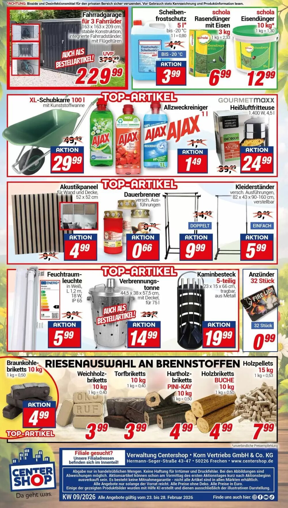 CENTERSHOP Prospekt (ab 28.02.2026) zum Blättern - Seite 16