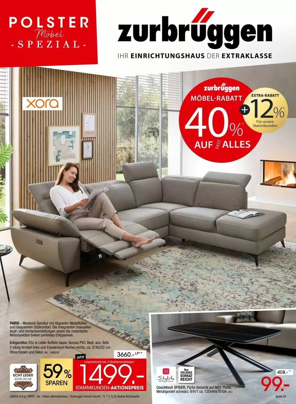 Zurbrüggen Prospekt (ab 28.02.2026) zum Blättern - Seite 1