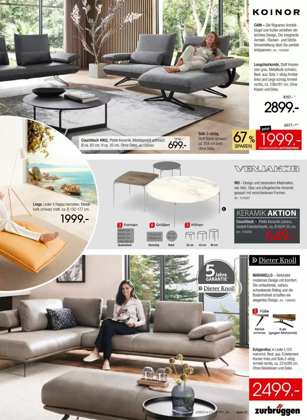 Zurbrüggen Prospekt (ab 28.02.2026) zum Blättern - Seite 7