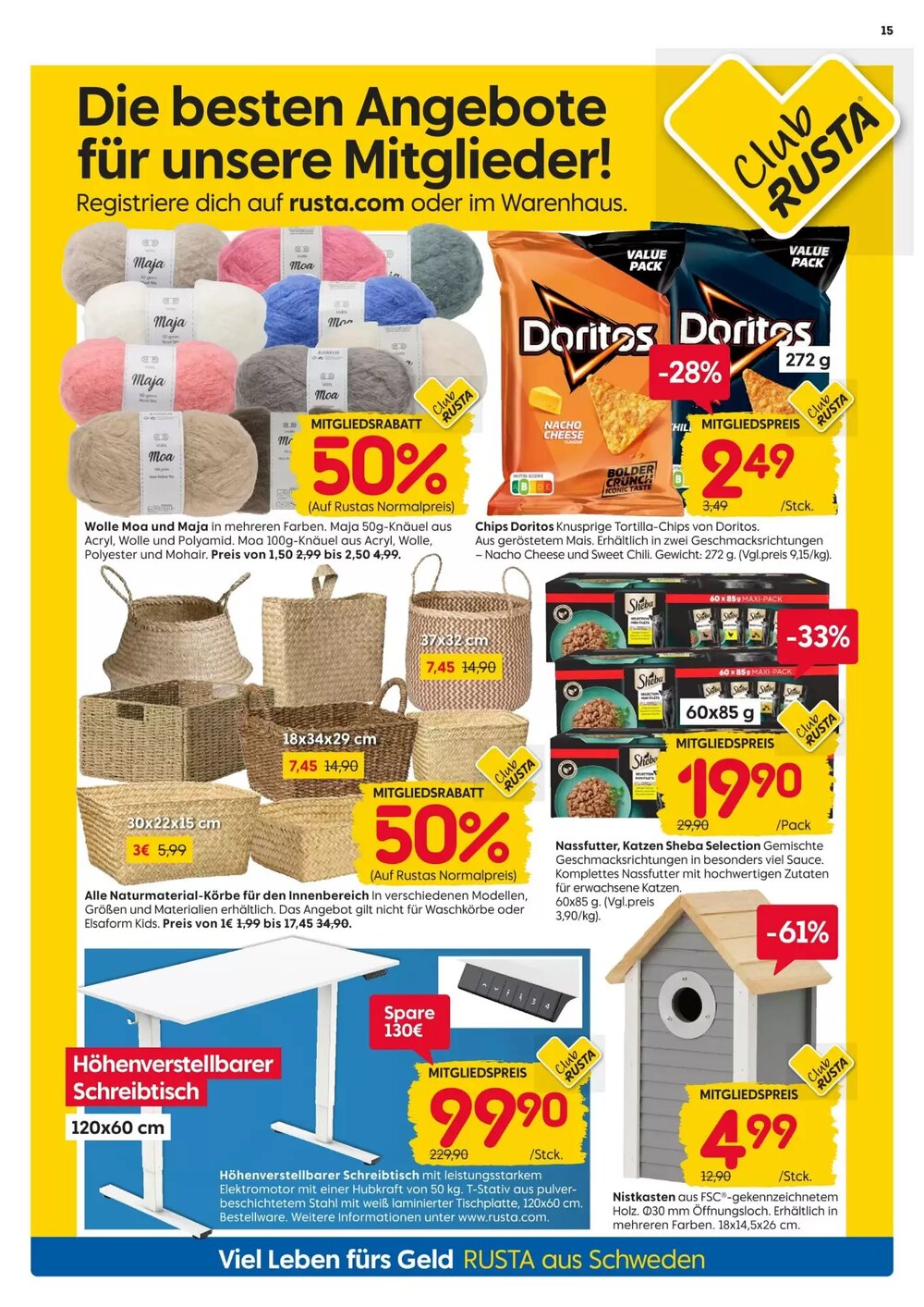 Rusta Prospekt (ab 28.02.2026) zum Blättern - Seite 15