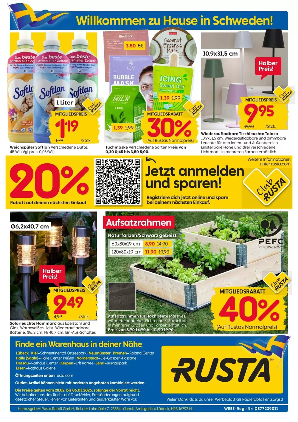 Rusta Prospekt (ab 28.02.2026) zum Blättern - Seite 16