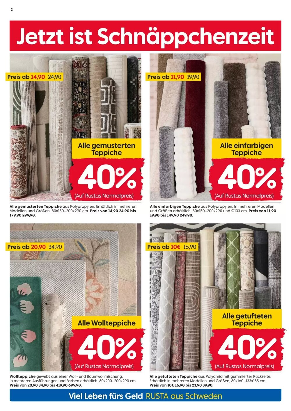 Rusta Prospekt (ab 28.02.2026) zum Blättern - Seite 2