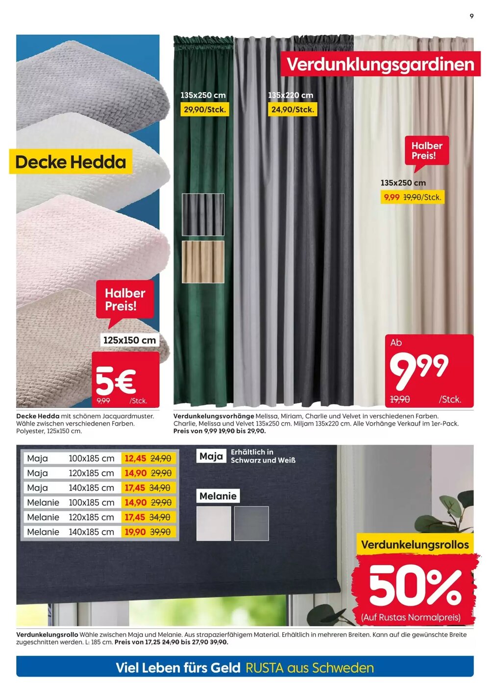 Rusta Prospekt (ab 28.02.2026) zum Blättern - Seite 9