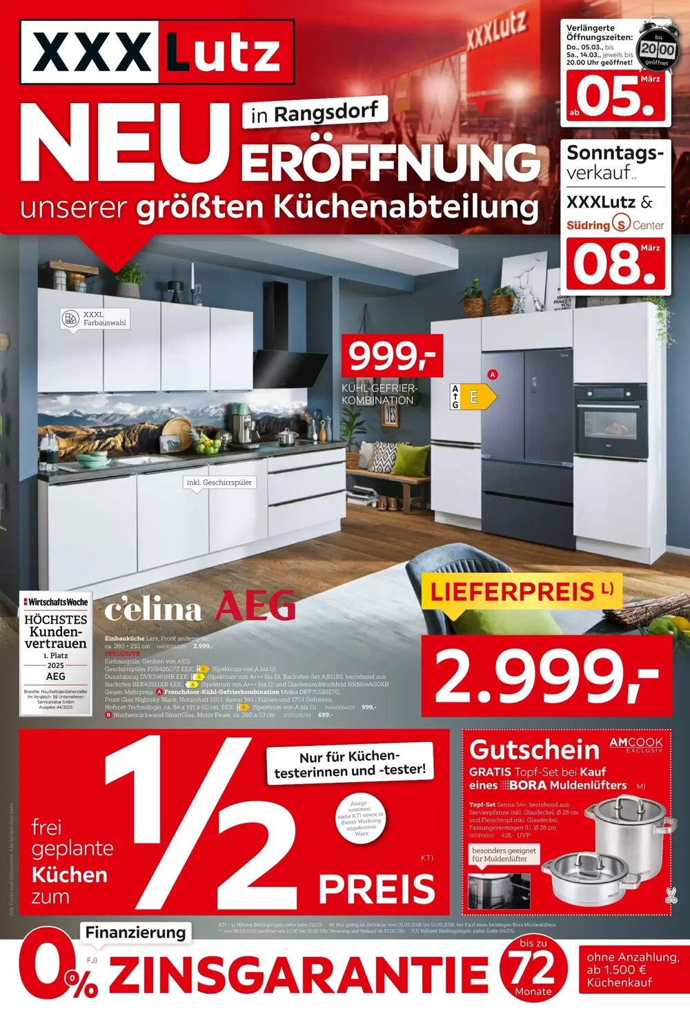 XXXLutz Prospekt (ab 28.02.2026) zum Blättern - Seite 1