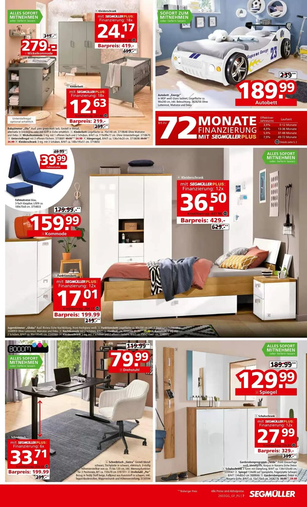 Segmüller Prospekt (ab 28.02.2026) zum Blättern - Seite 7