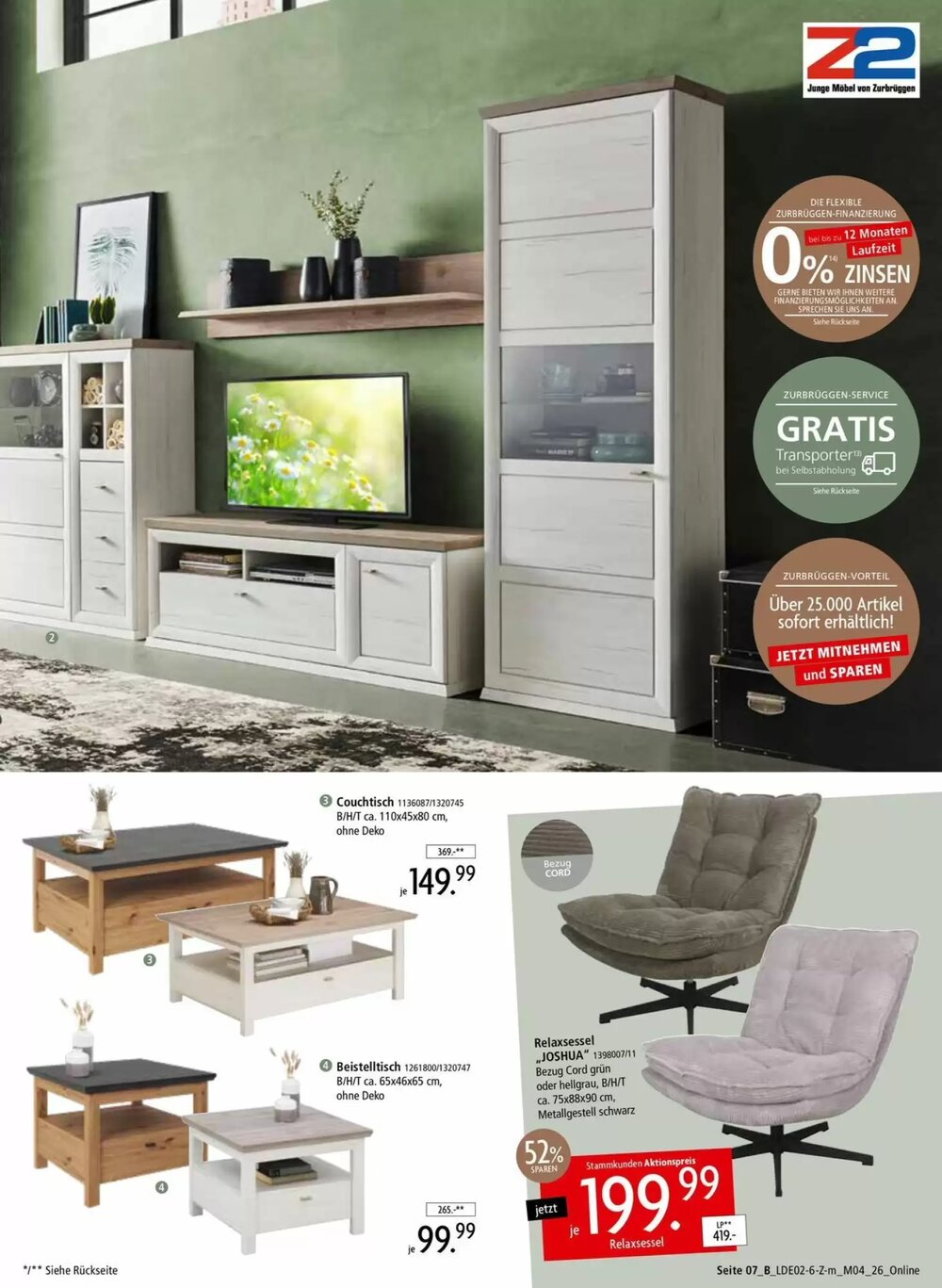 Zurbrüggen Prospekt (ab 28.02.2026) zum Blättern - Seite 11