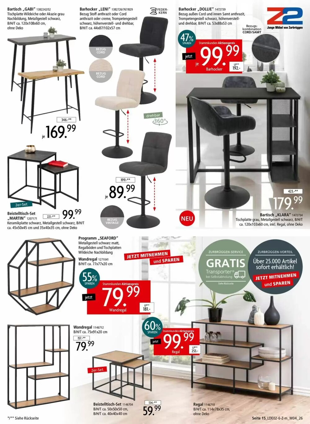 Zurbrüggen Prospekt (ab 28.02.2026) zum Blättern - Seite 21