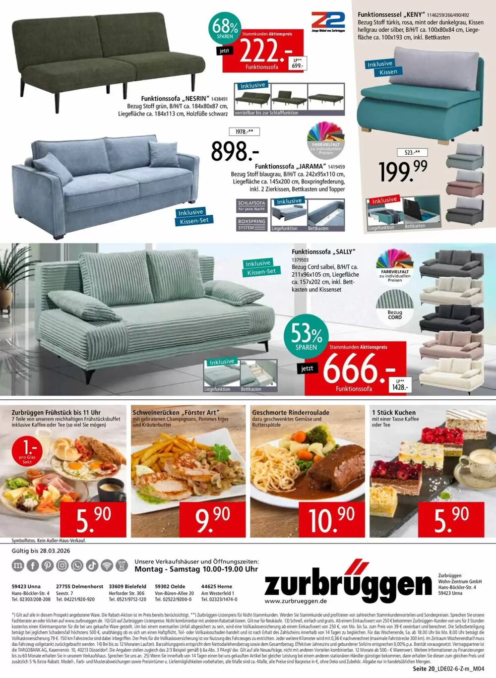Zurbrüggen Prospekt (ab 28.02.2026) zum Blättern - Seite 50