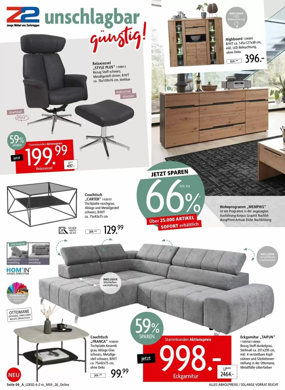 Zurbrüggen Prospekt (ab 28.02.2026) zum Blättern - Seite 8