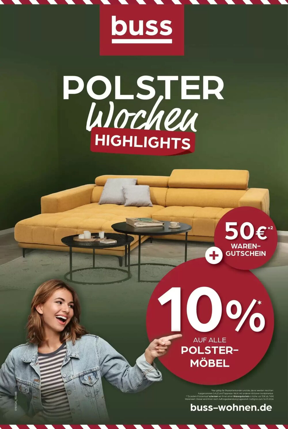 Möbel Buss Prospekt (ab 28.02.2026) zum Blättern - Seite 1