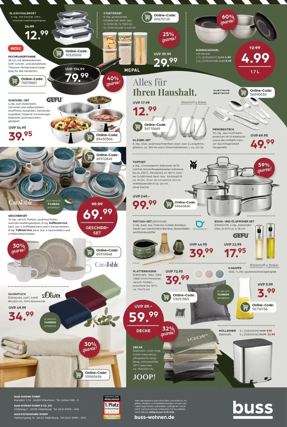 Möbel Buss Prospekt (ab 28.02.2026) zum Blättern - Seite 4