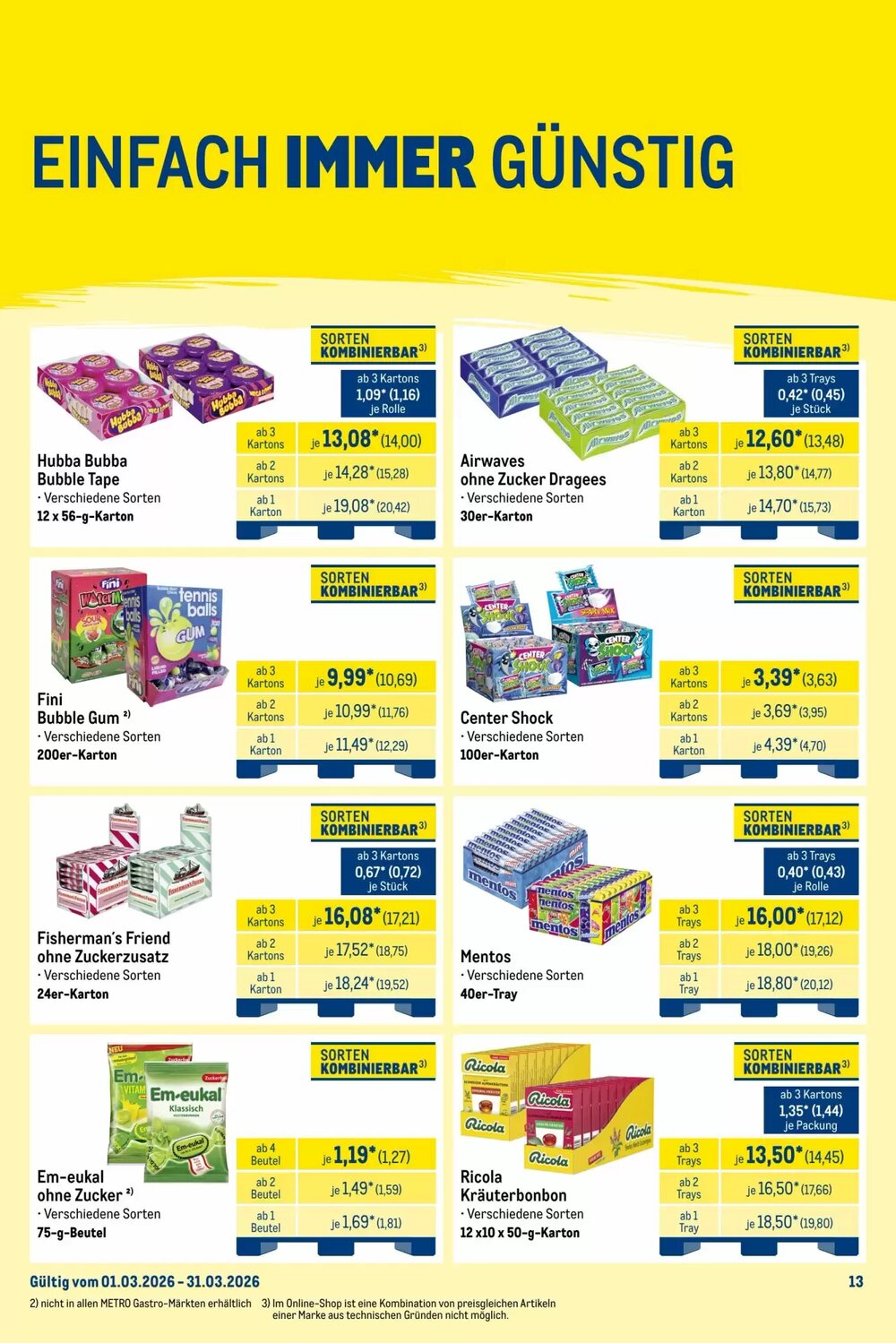 METRO Prospekt (ab 01.03.2026) zum Blättern - Seite 13