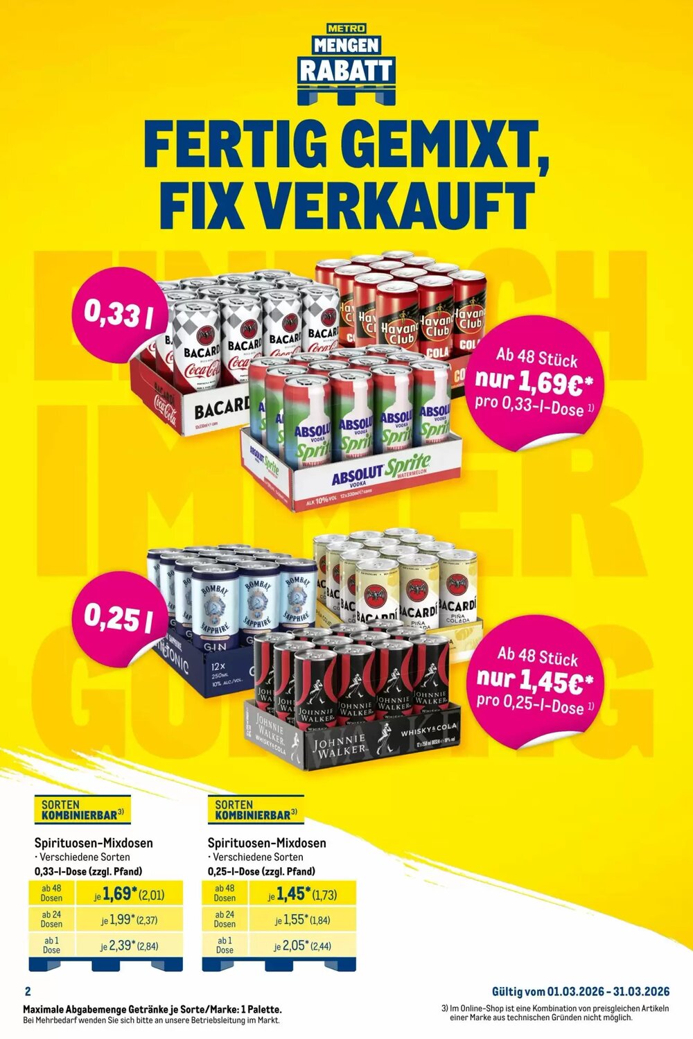 METRO Prospekt (ab 01.03.2026) zum Blättern - Seite 2