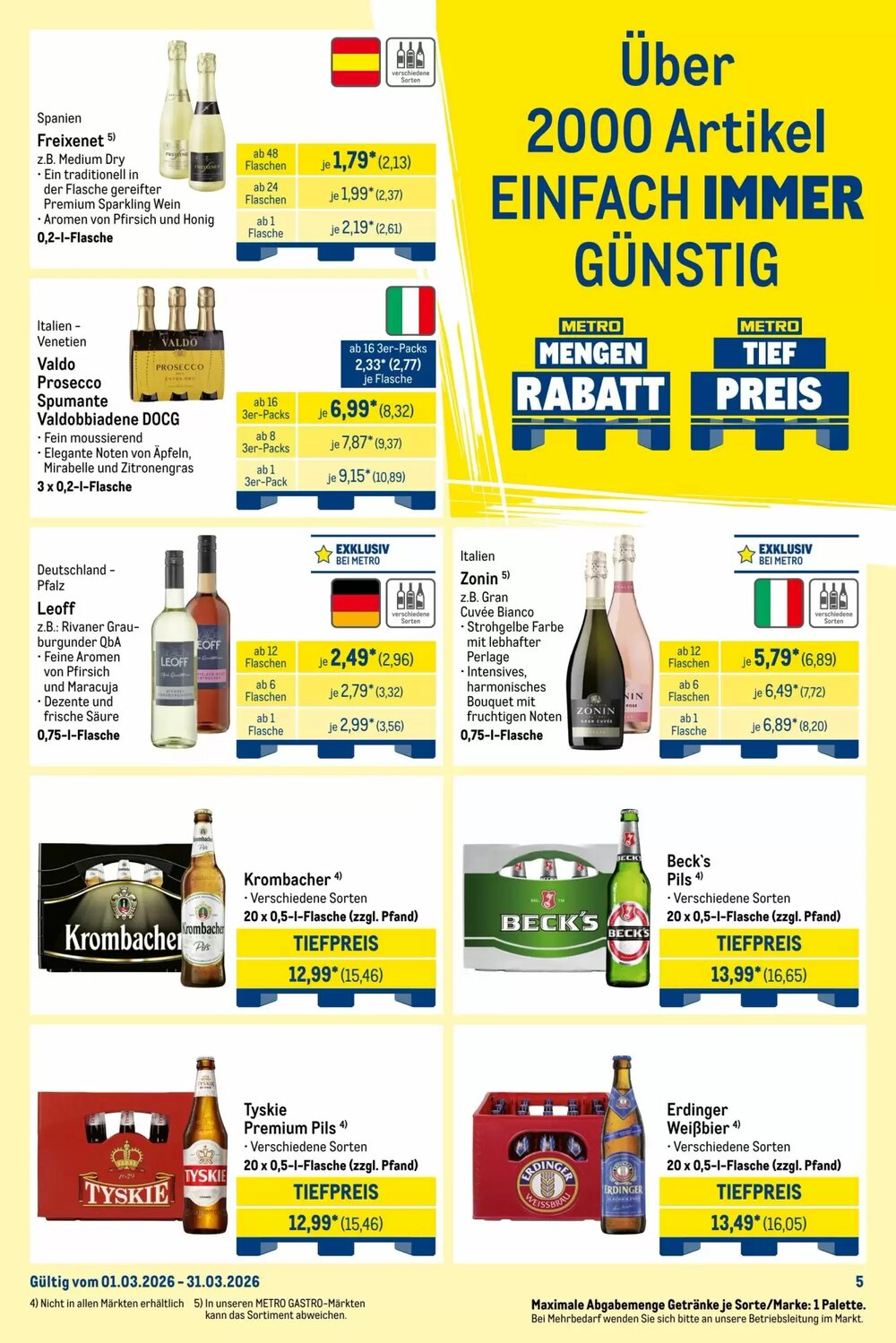 METRO Prospekt (ab 01.03.2026) zum Blättern - Seite 5