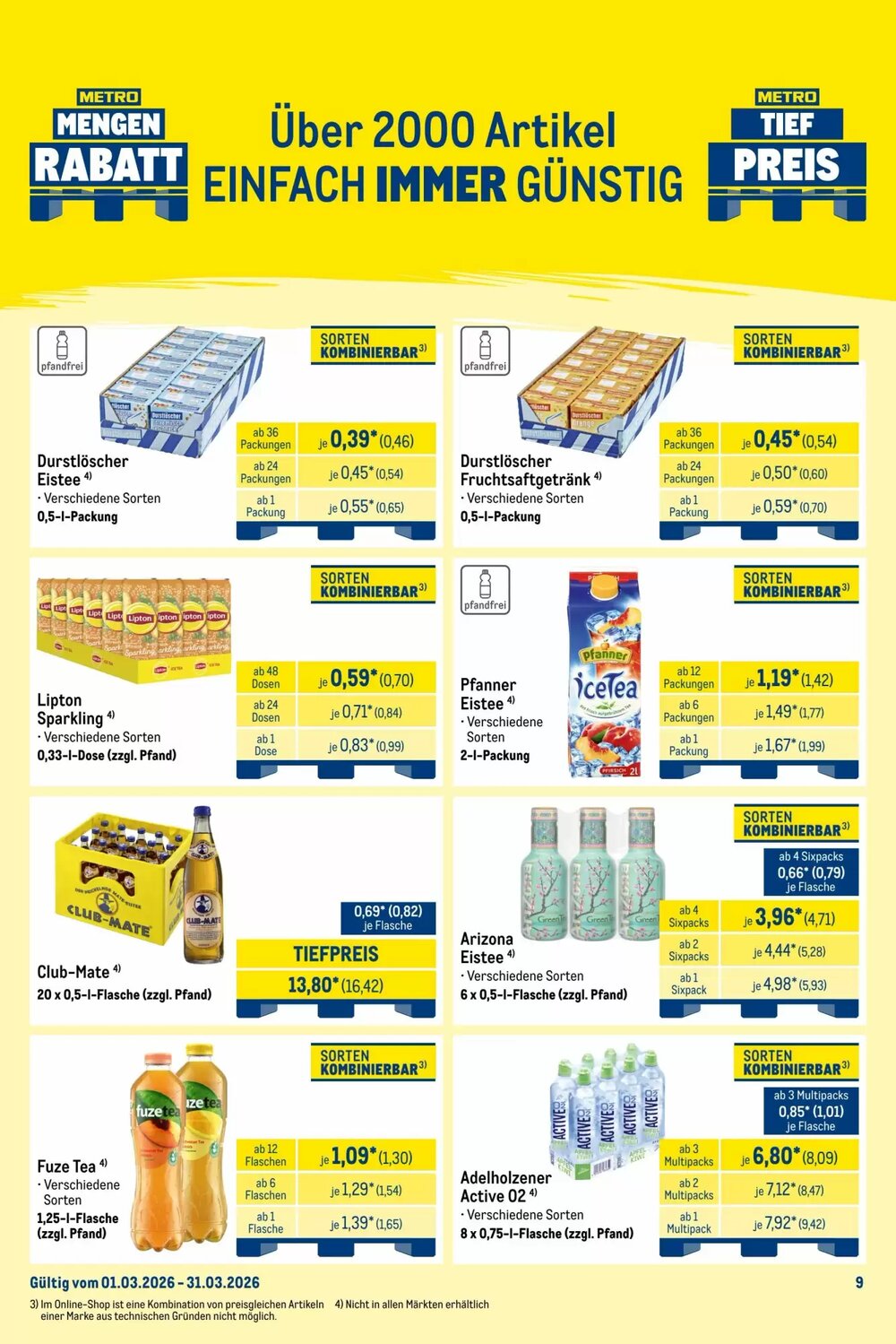 METRO Prospekt (ab 01.03.2026) zum Blättern - Seite 9