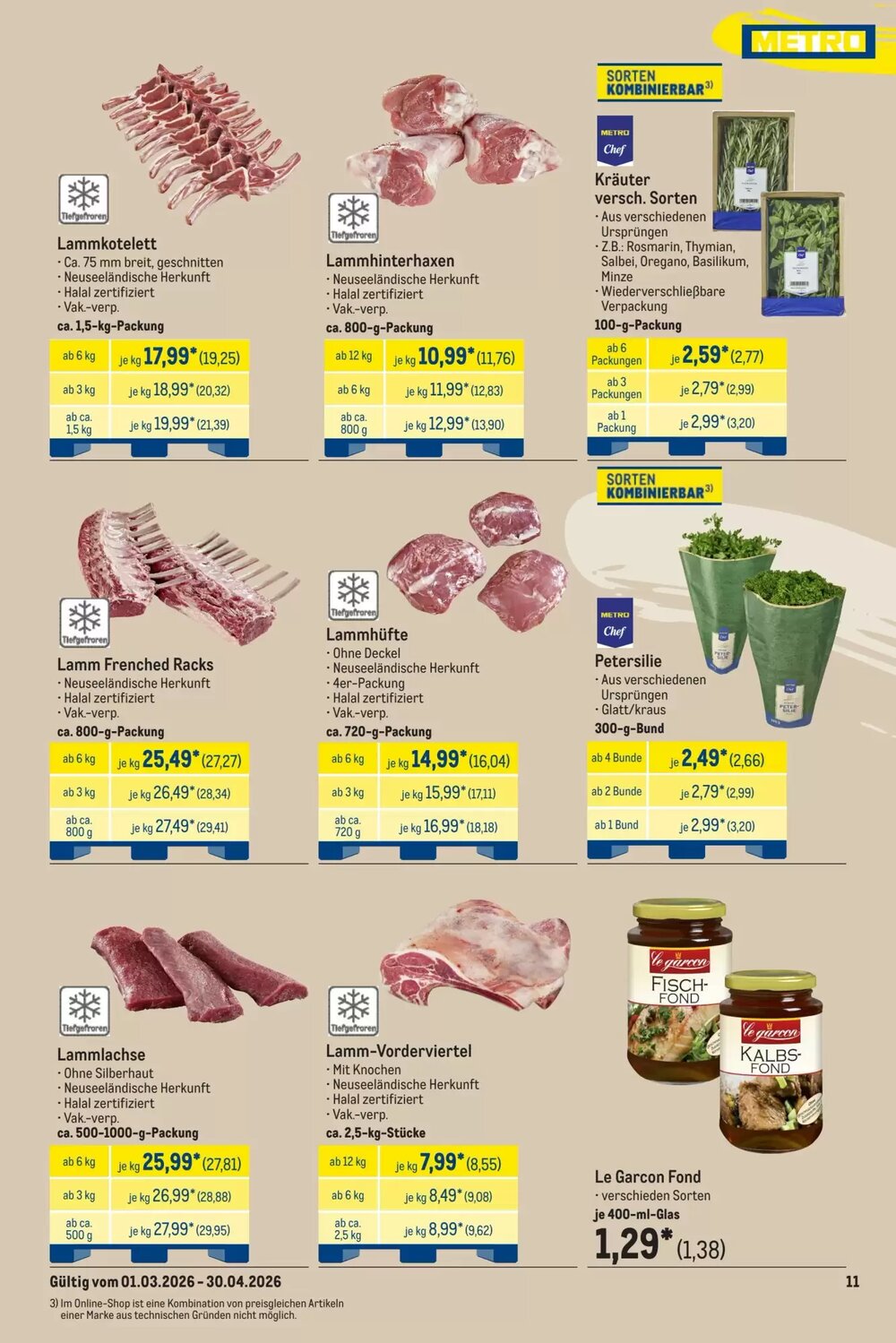 METRO Prospekt (ab 01.03.2026) zum Blättern - Seite 11