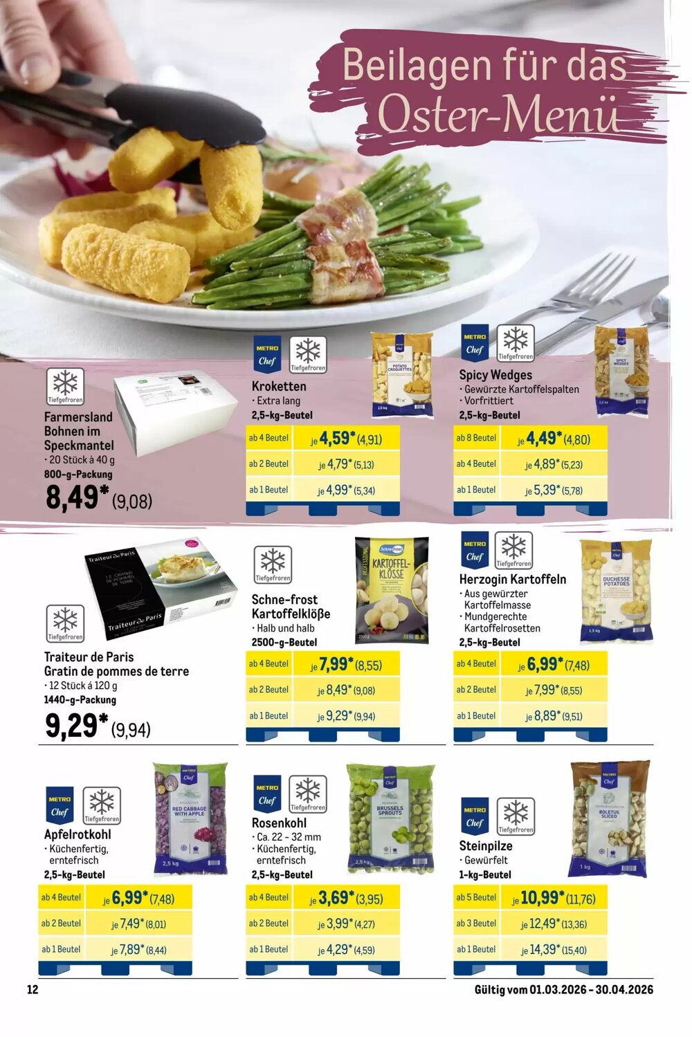 METRO Prospekt (ab 01.03.2026) zum Blättern - Seite 12