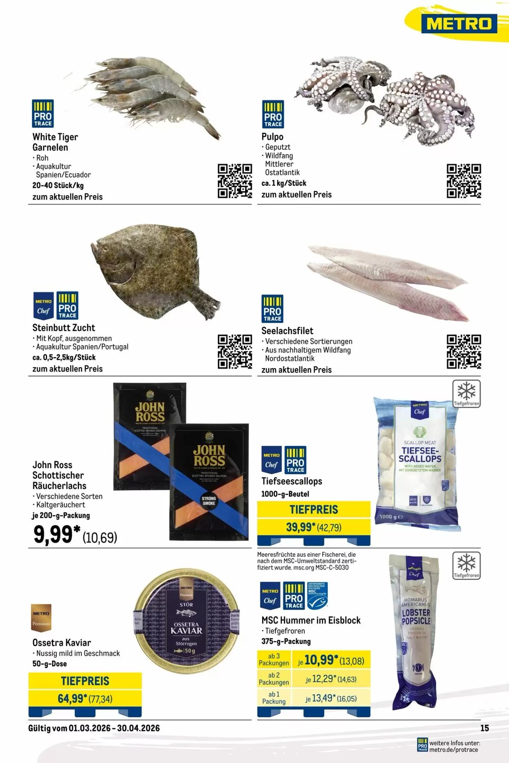 METRO Prospekt (ab 01.03.2026) zum Blättern - Seite 15