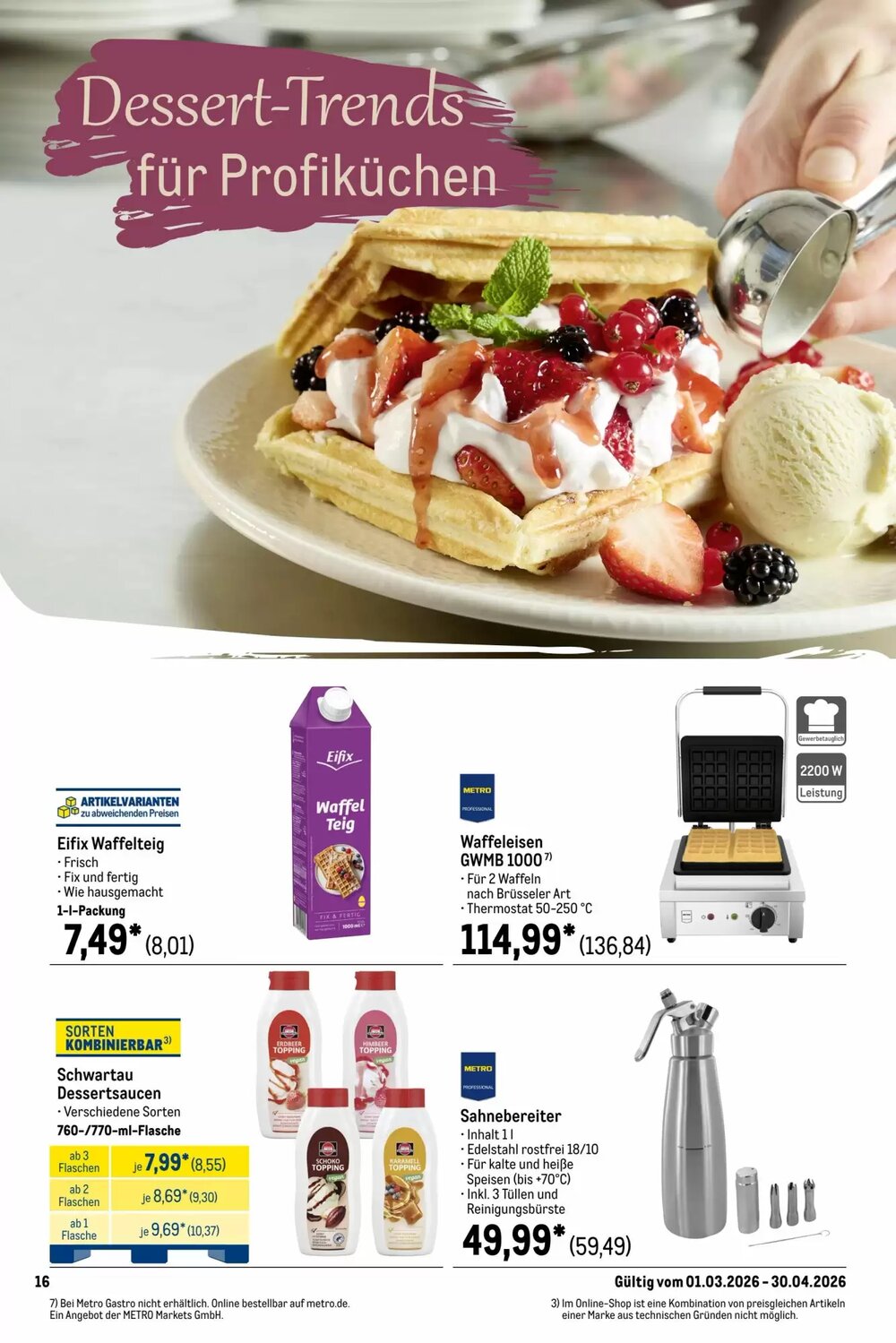 METRO Prospekt (ab 01.03.2026) zum Blättern - Seite 16