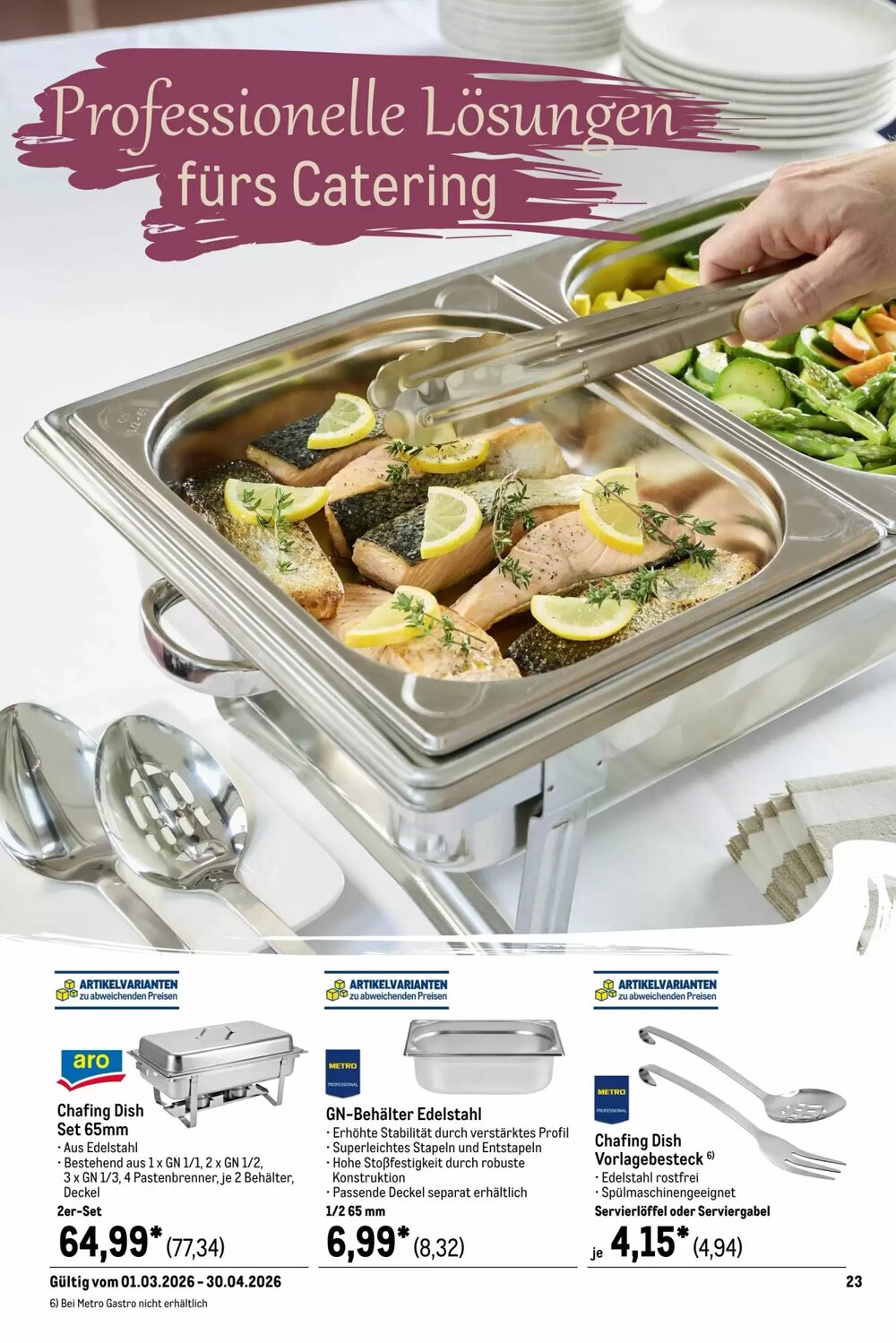 METRO Prospekt (ab 01.03.2026) zum Blättern - Seite 23
