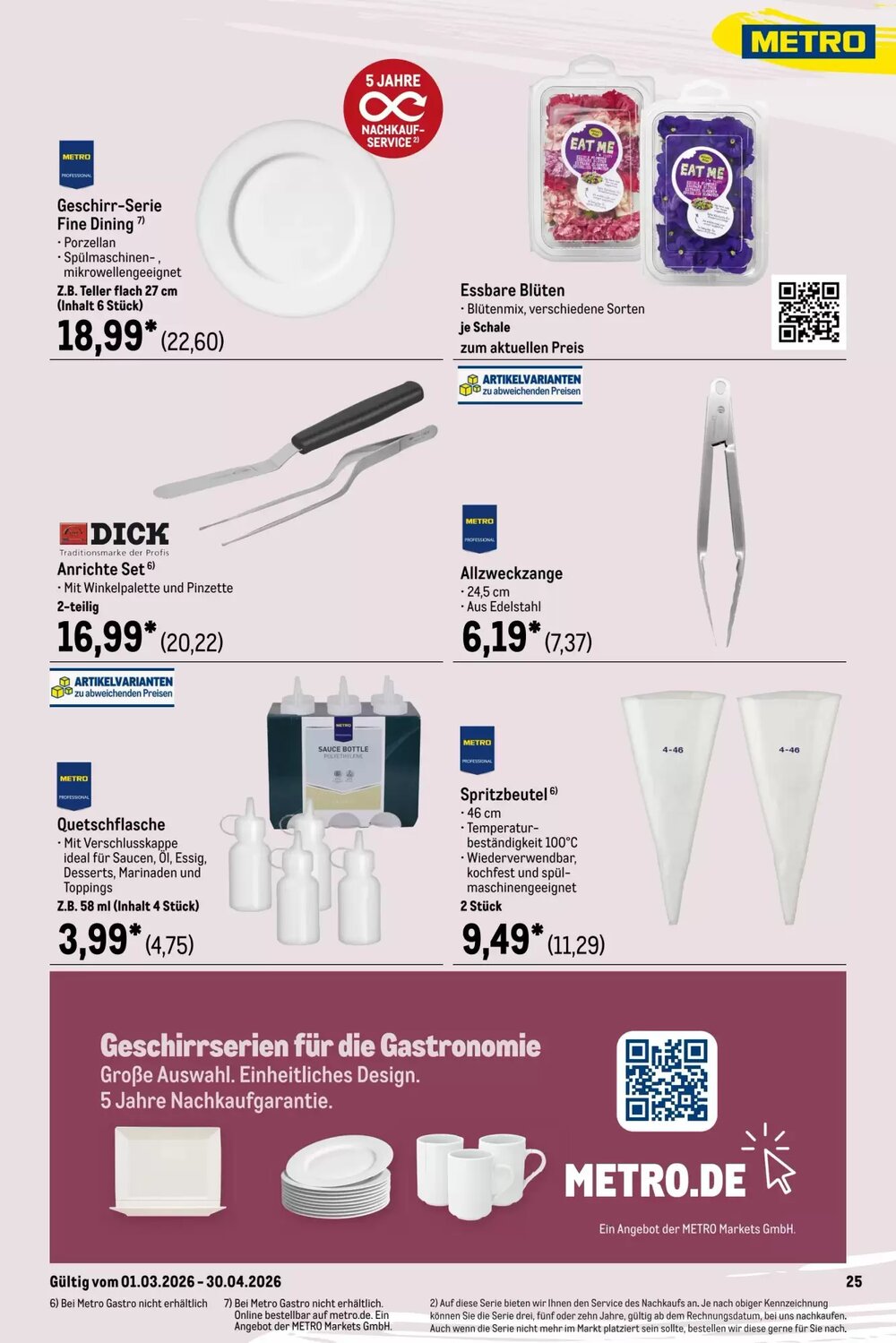 METRO Prospekt (ab 01.03.2026) zum Blättern - Seite 25