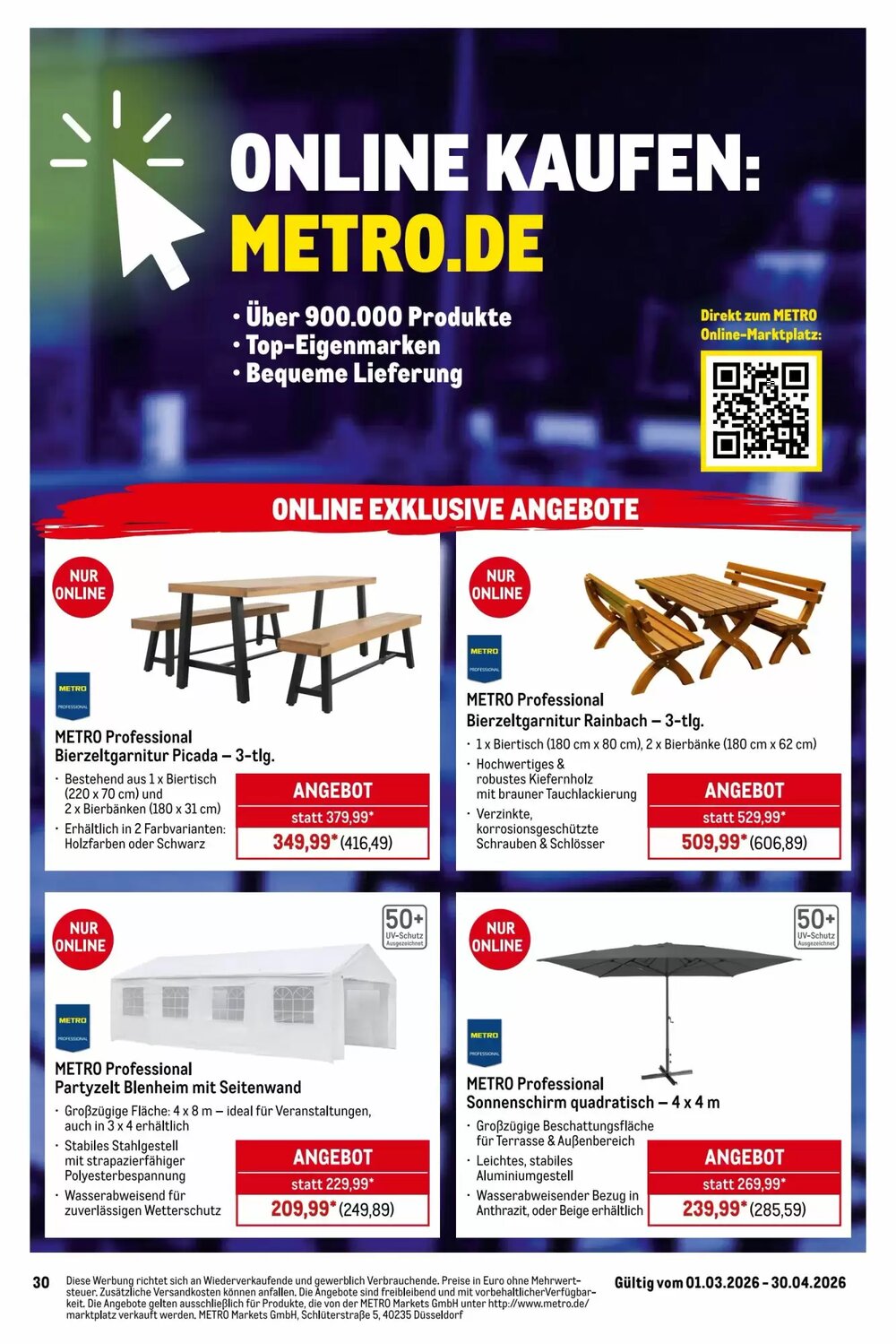 METRO Prospekt (ab 01.03.2026) zum Blättern - Seite 30