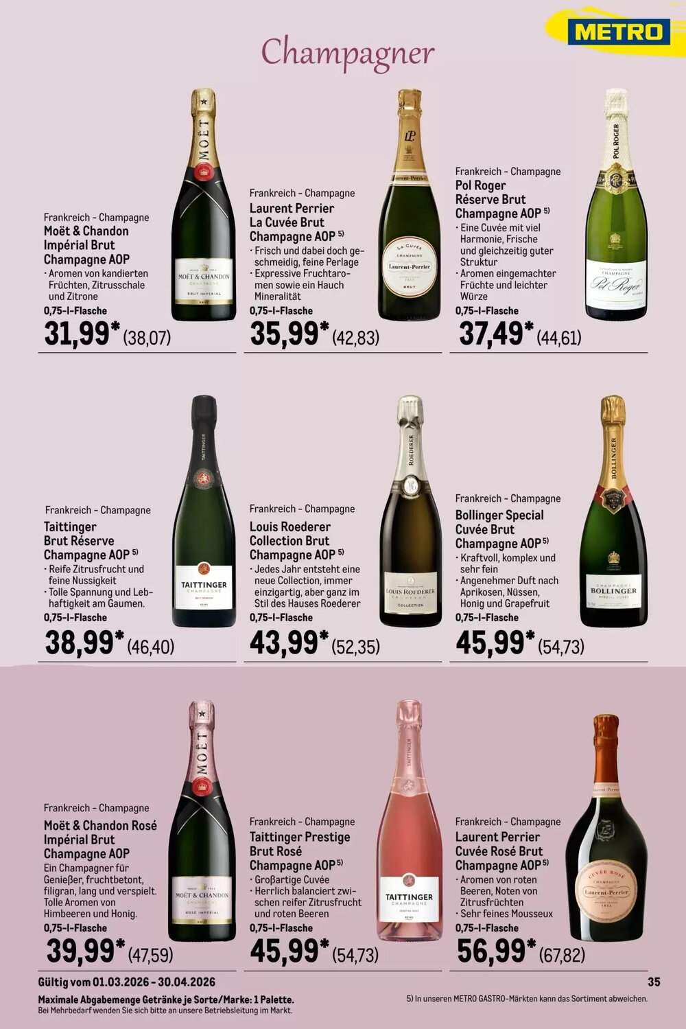 METRO Prospekt (ab 01.03.2026) zum Blättern - Seite 35