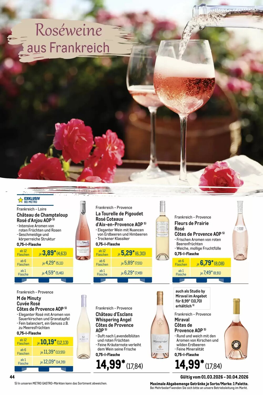 METRO Prospekt (ab 01.03.2026) zum Blättern - Seite 44