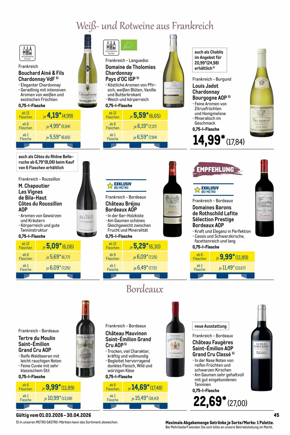 METRO Prospekt (ab 01.03.2026) zum Blättern - Seite 45