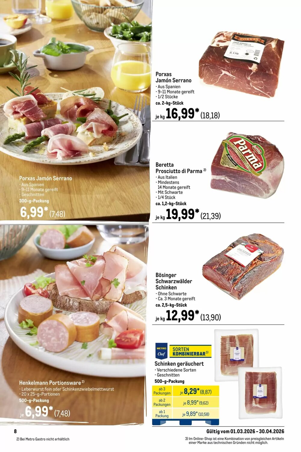 METRO Prospekt (ab 01.03.2026) zum Blättern - Seite 8