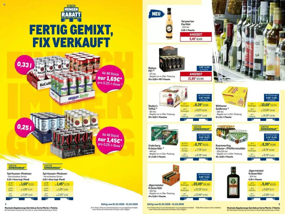 METRO Prospekt (ab 01.03.2026) zum Blättern - Seite 2