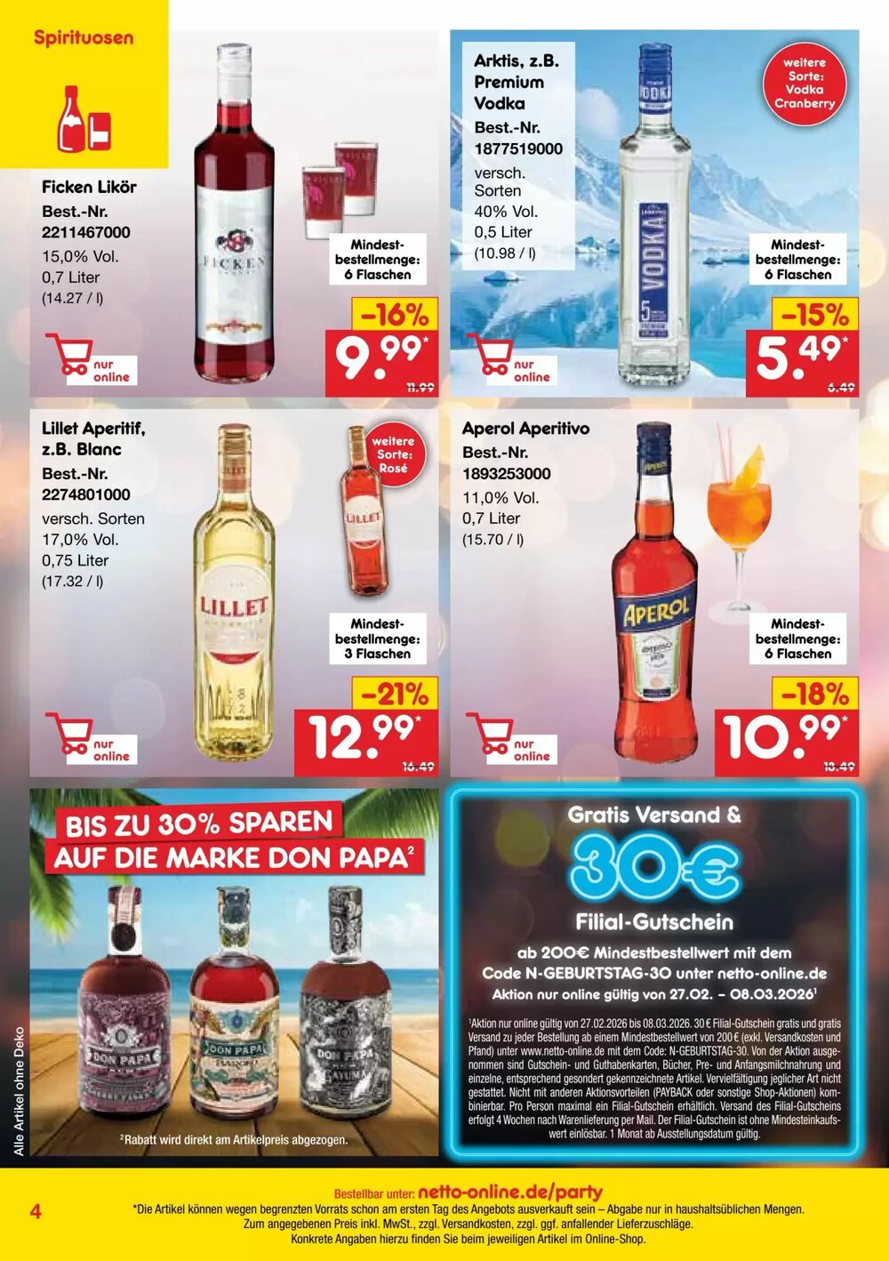 Netto Marken-Discount Prospekt (ab 01.03.2026) zum Blättern - Seite 4