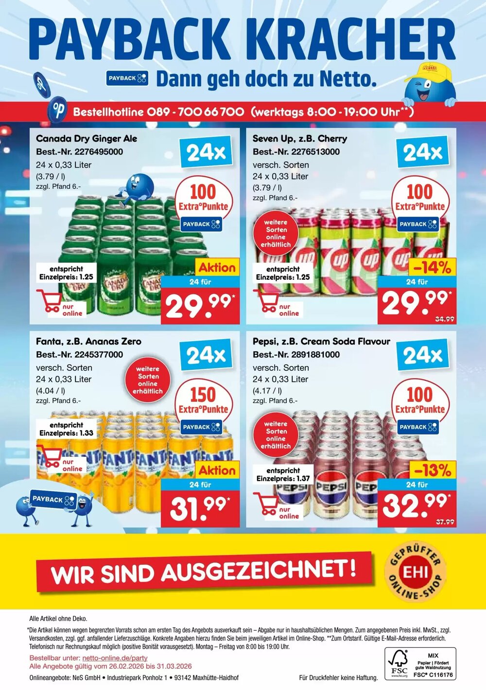 Netto Marken-Discount Prospekt (ab 01.03.2026) zum Blättern - Seite 8