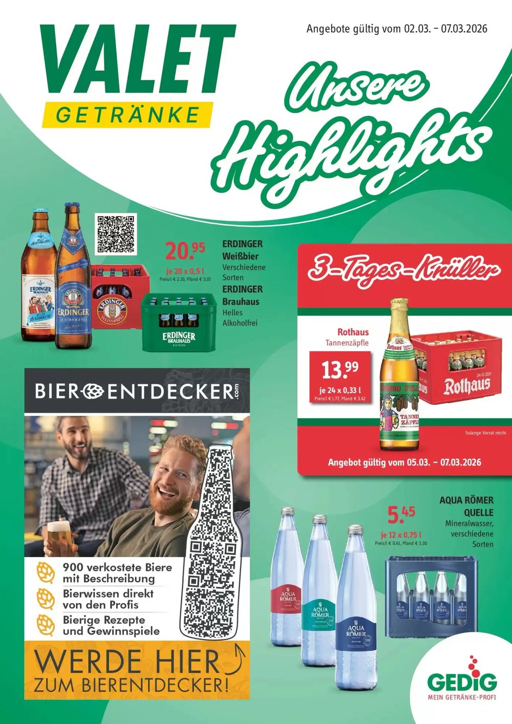 Gefako Prospekt (ab 01.03.2026) zum Blättern - Seite 1