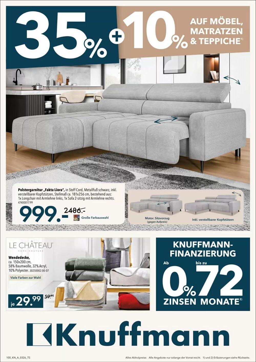 Franz Knuffmann Prospekt (ab 01.03.2026) zum Blättern - Seite 1