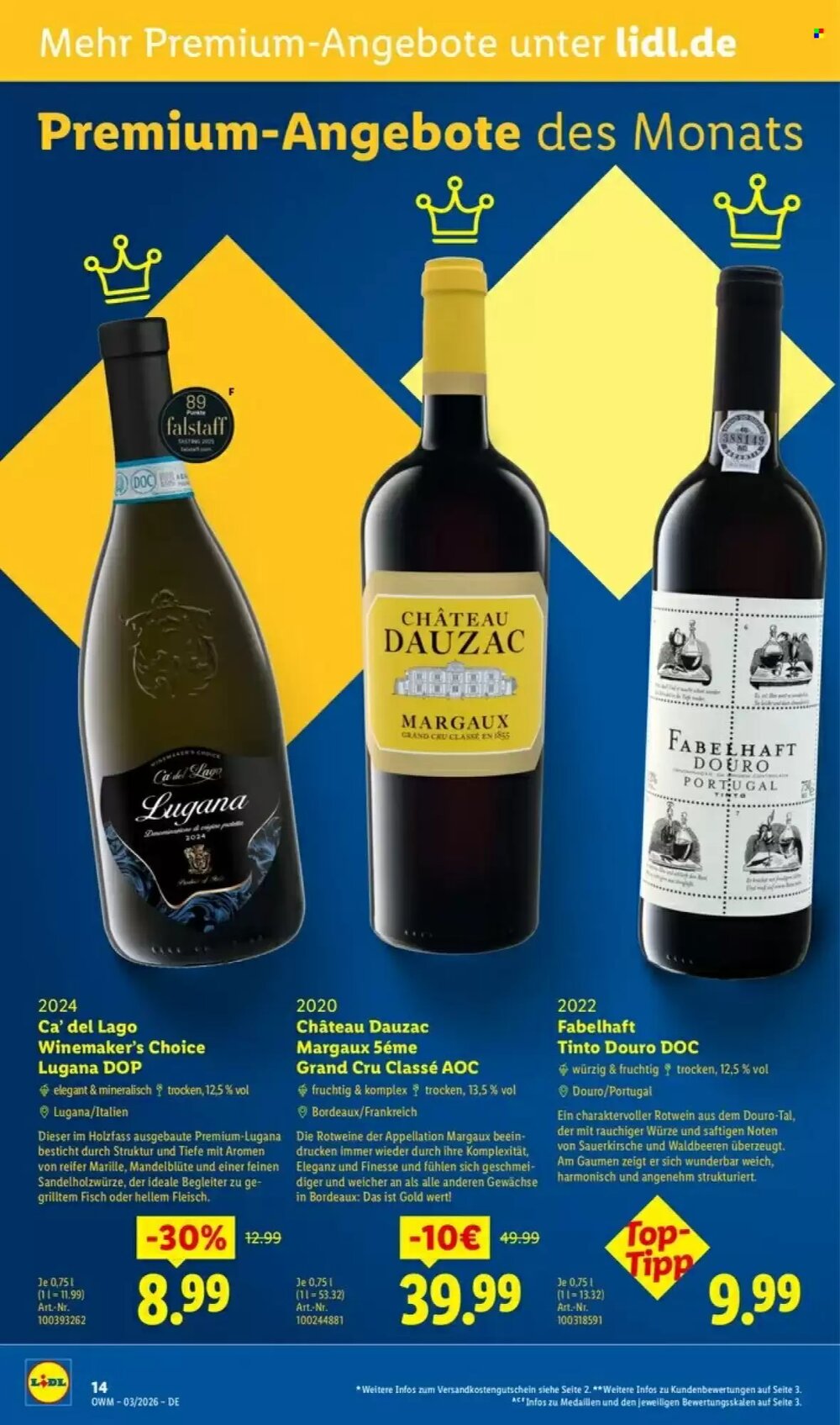 Lidl Prospekt (ab 01.03.2026) zum Blättern - Seite 14