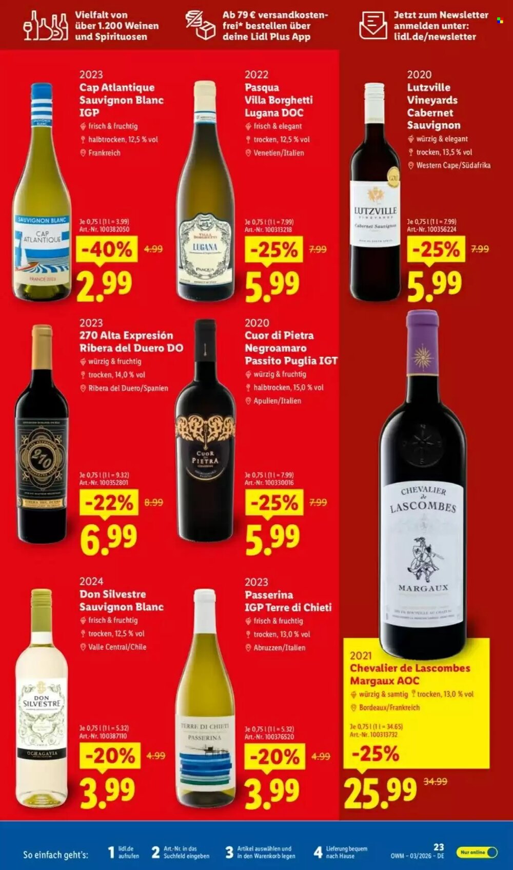 Lidl Prospekt (ab 01.03.2026) zum Blättern - Seite 23