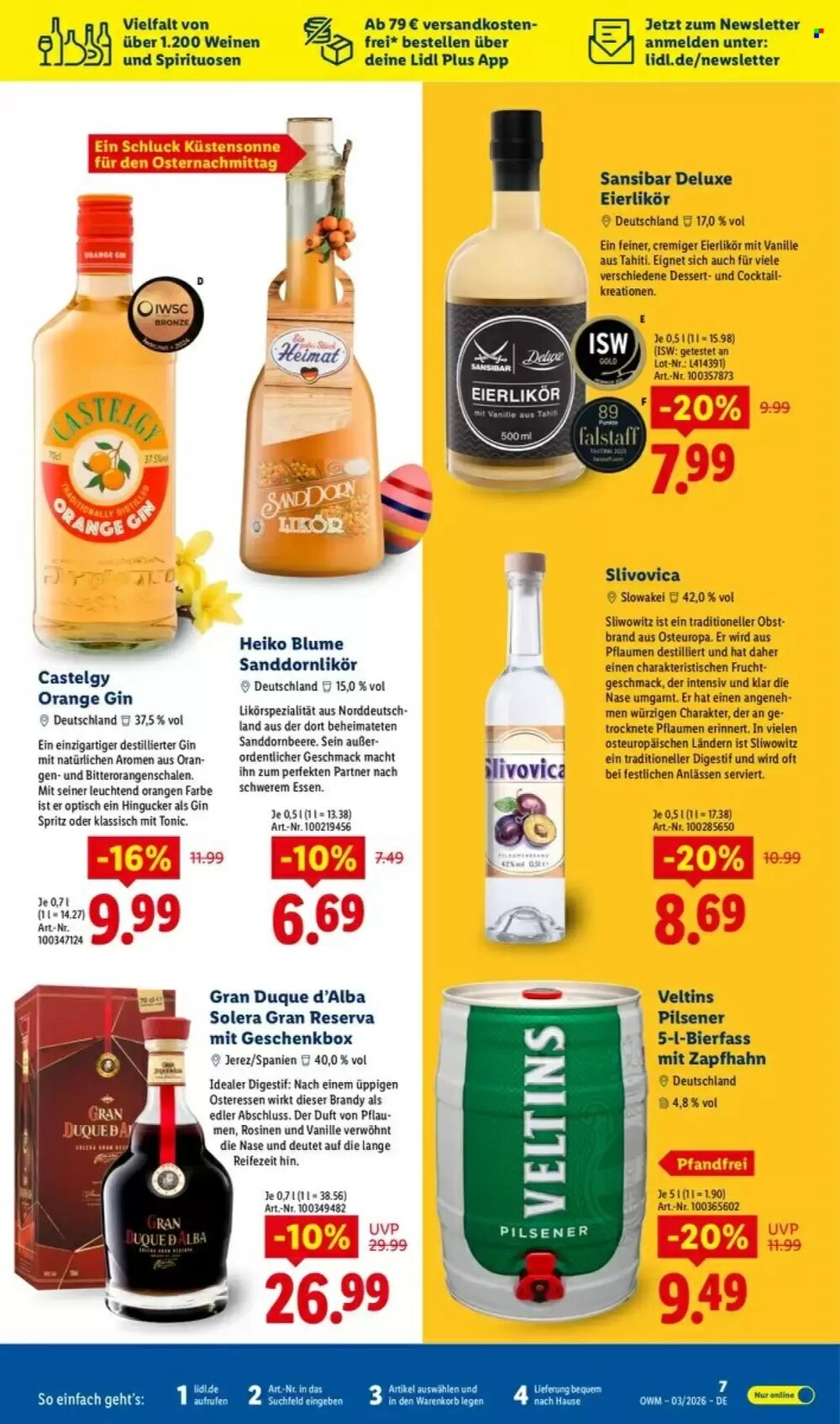Lidl Prospekt (ab 01.03.2026) zum Blättern - Seite 7