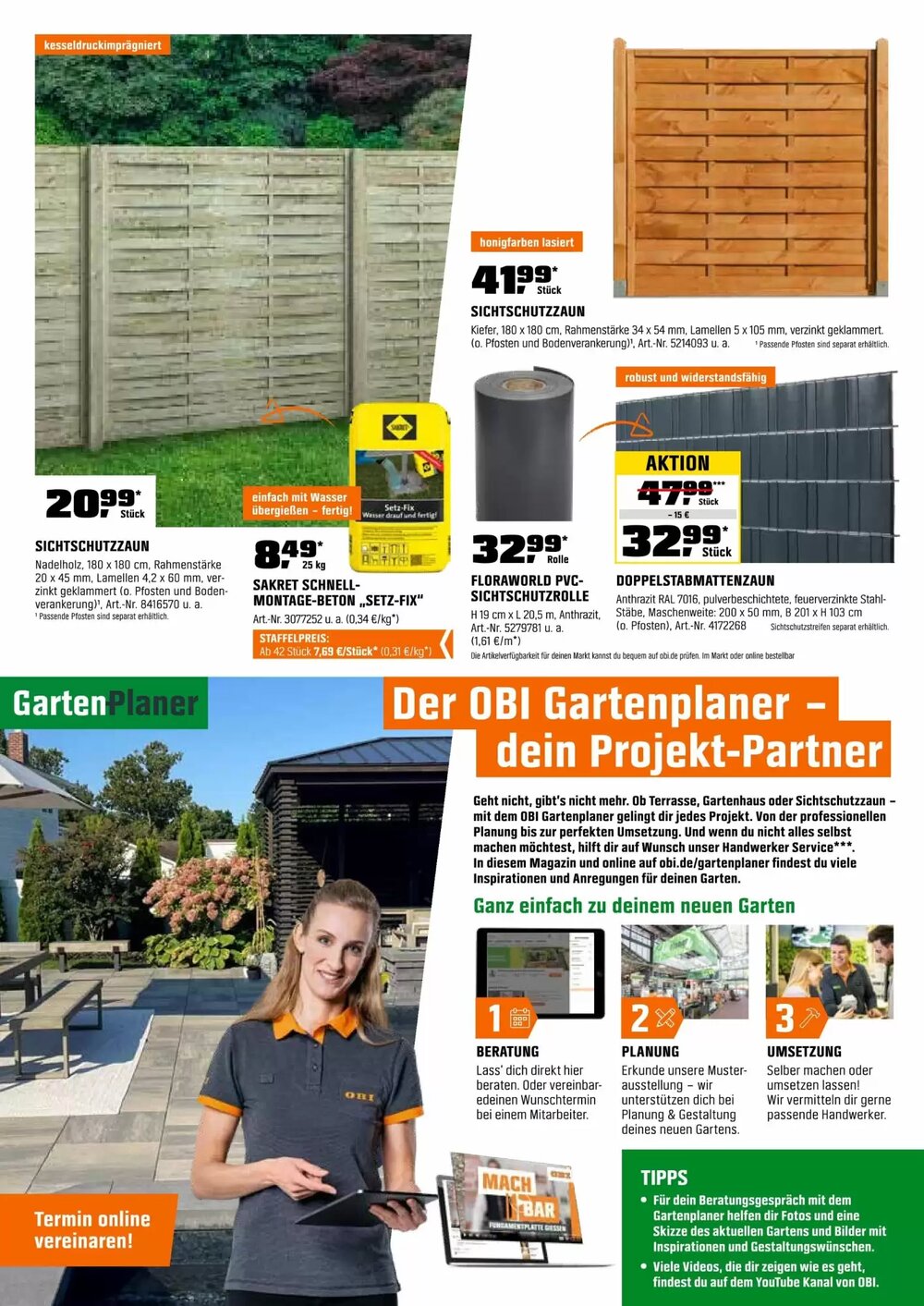 OBI Prospekt (ab 01.03.2026) zum Blättern - Seite 15