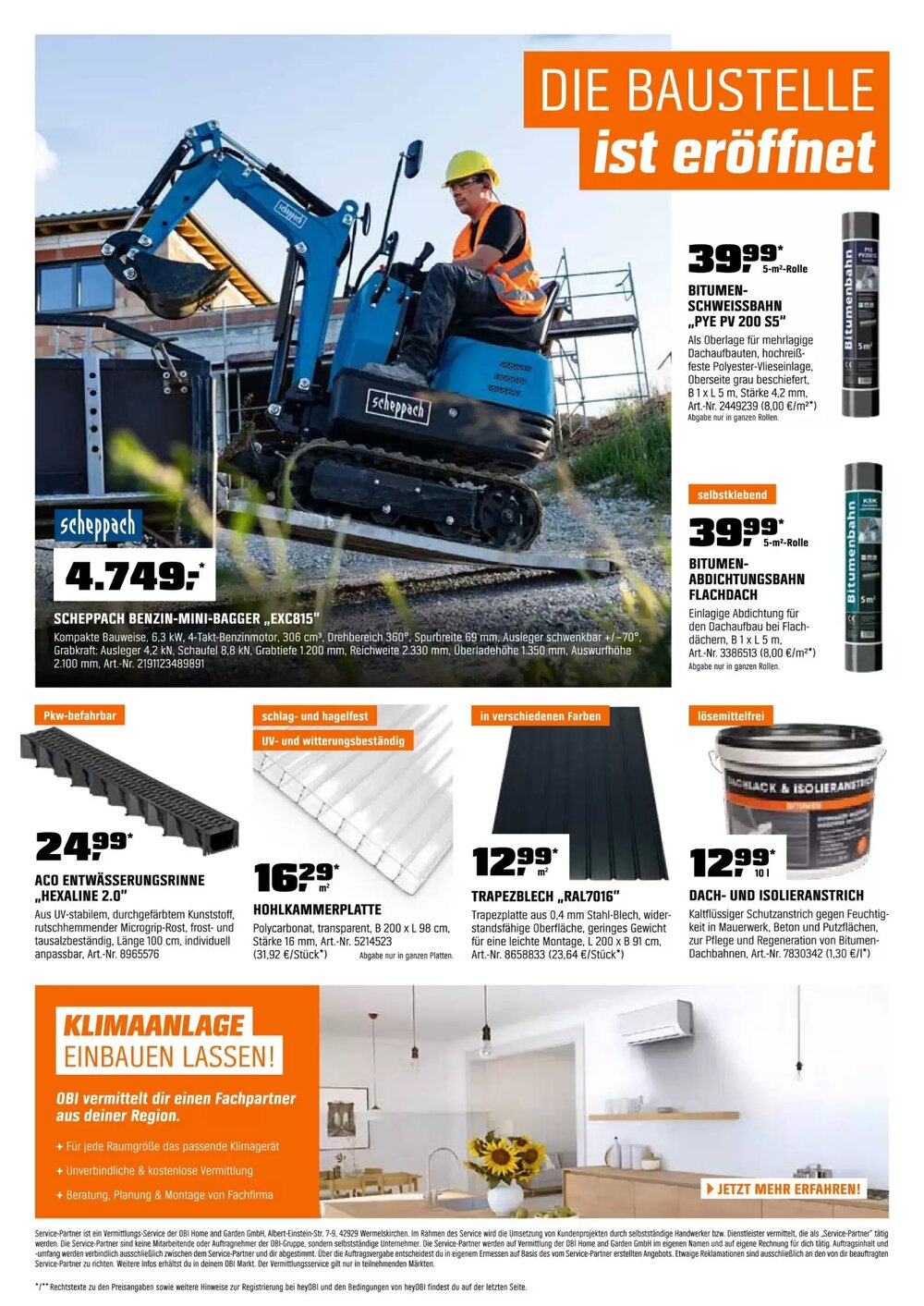 OBI Prospekt (ab 01.03.2026) zum Blättern - Seite 17