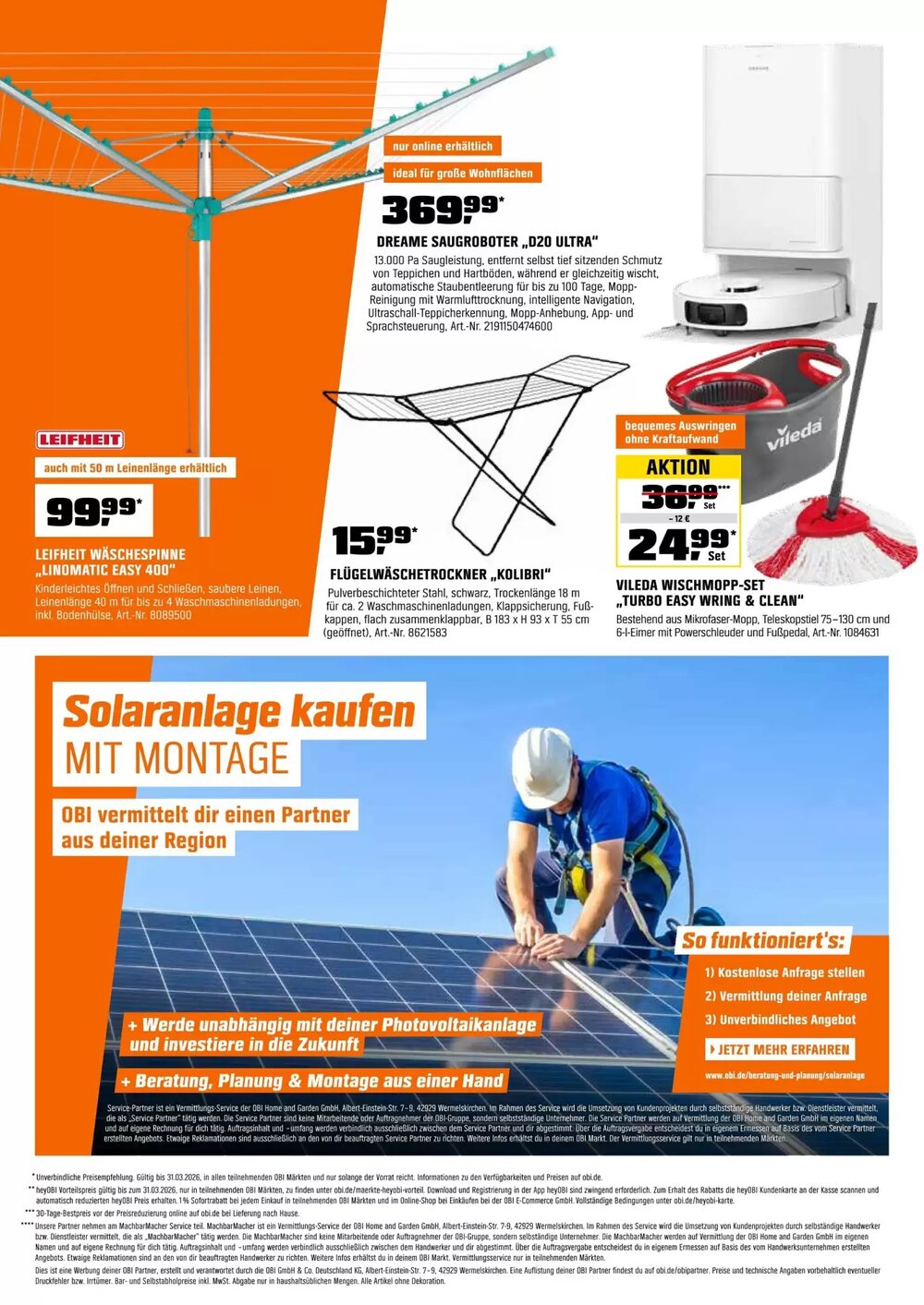 OBI Prospekt (ab 01.03.2026) zum Blättern - Seite 22