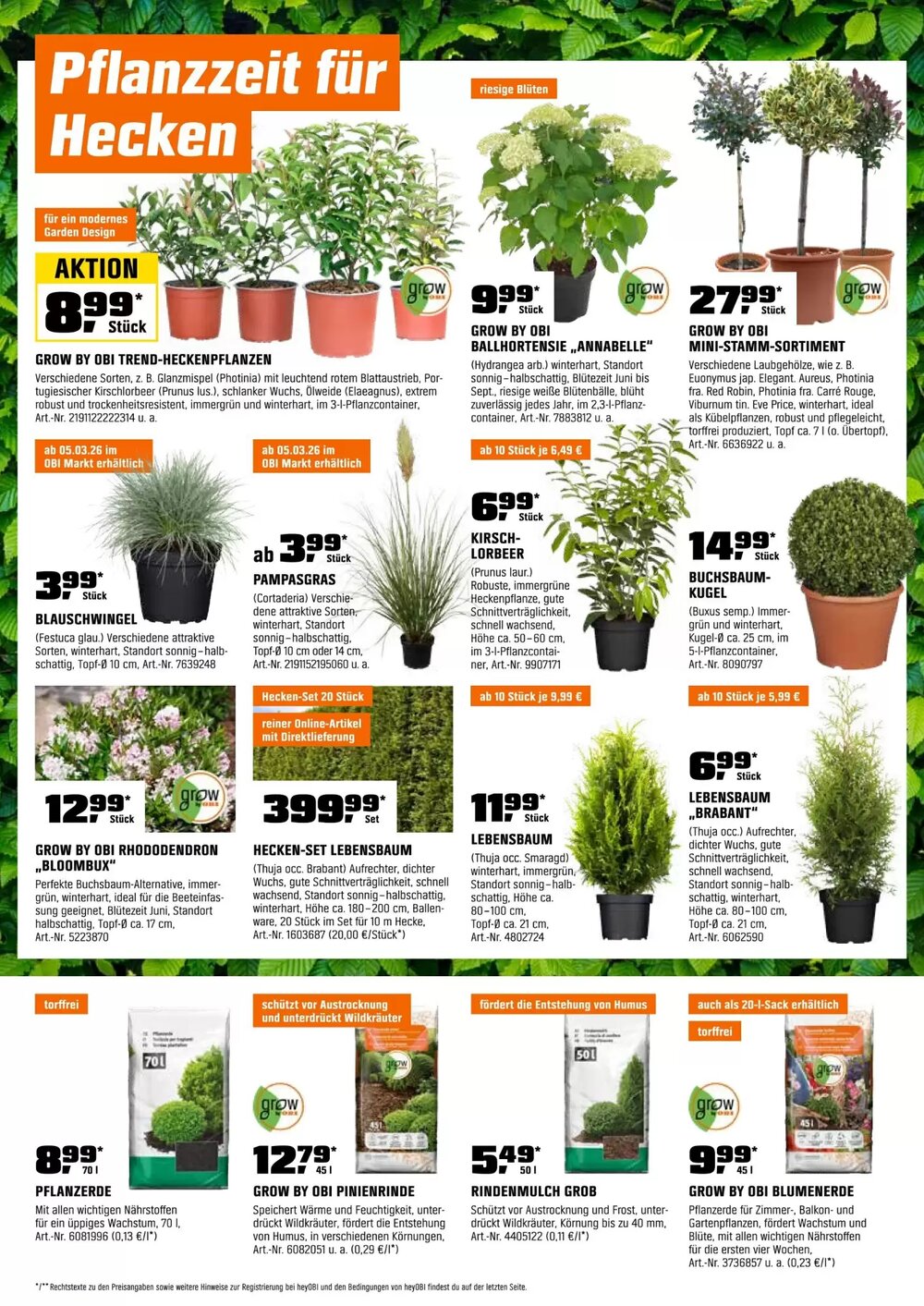 OBI Prospekt (ab 01.03.2026) zum Blättern - Seite 9