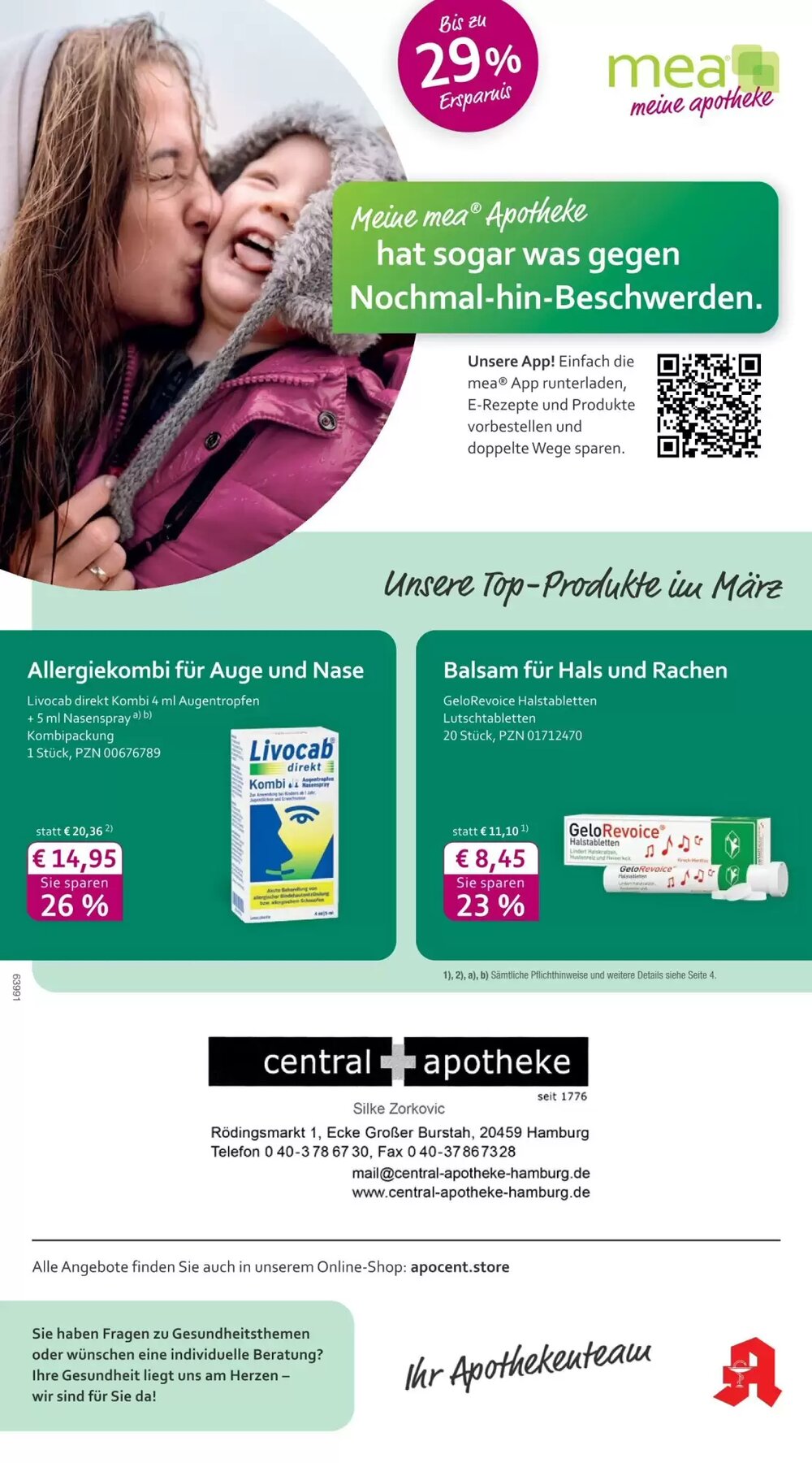 Mea Prospekt (ab 01.03.2026) zum Blättern - Seite 1