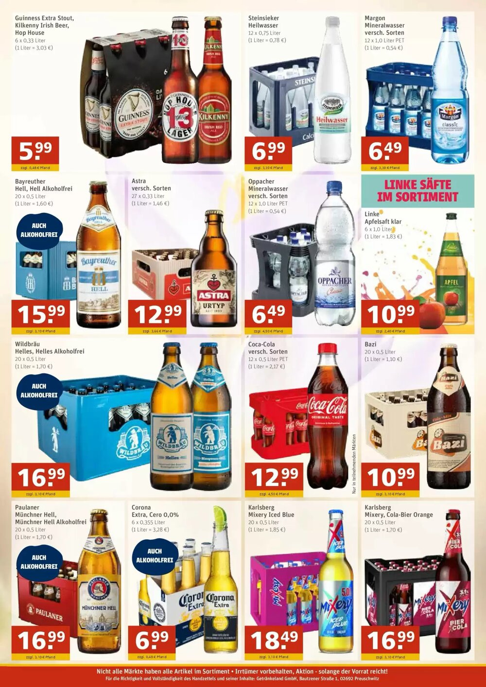 Getränkeland Prospekt (ab 01.03.2026) zum Blättern - Seite 3