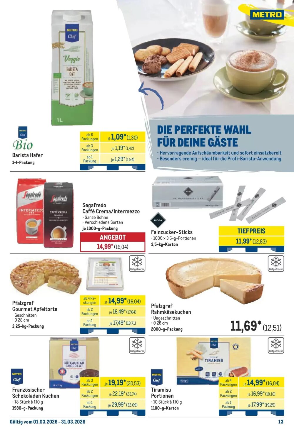 METRO Prospekt (ab 01.03.2026) zum Blättern - Seite 13