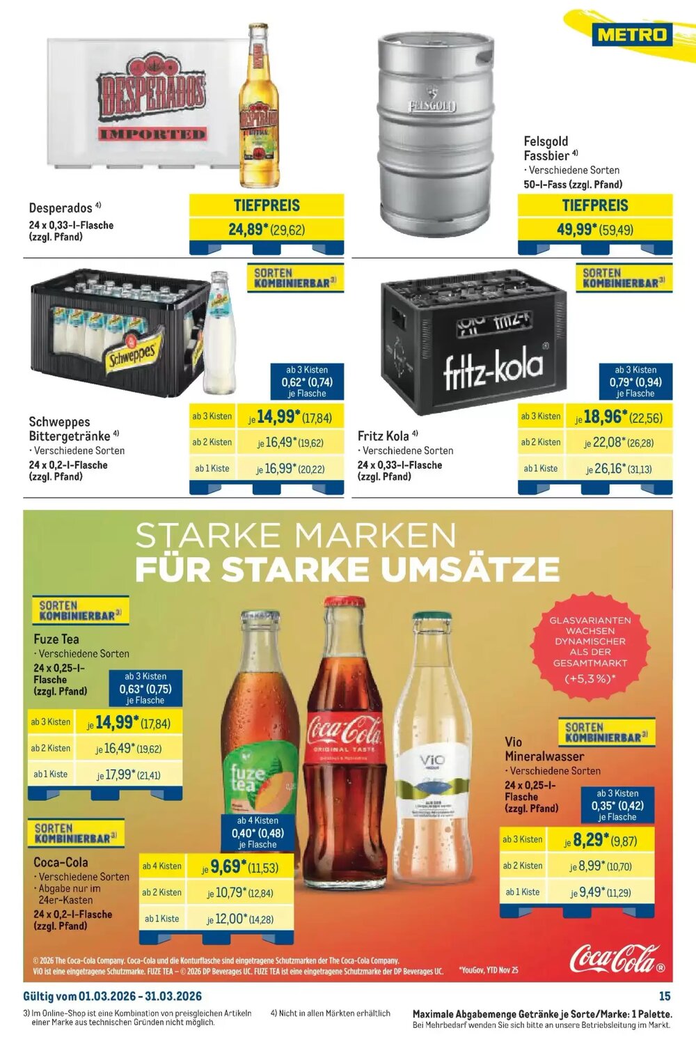 METRO Prospekt (ab 01.03.2026) zum Blättern - Seite 15
